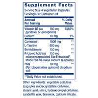 Thumbnail for Life Extension Mitochondrial Energy Optimizer with PQQ - Energy Supplement for Healthy Mitochondria - With Taurine, Vitamin B, Pyrroloquinoline Quinone - Gluten-Free, Non-GMO - 120 Vegetarian Capsules