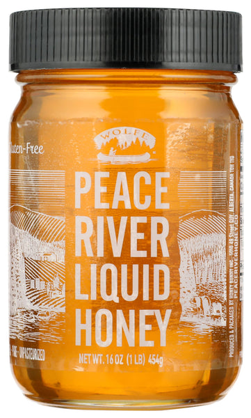 Peace River Liquid Honey, Kosher, Gluten Free, 16 Ounce (Pack of 6)