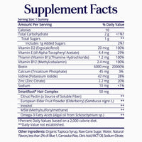Thumbnail for Sugarbear Hair Vitamin Gummy 2 Month Supply Extra Strength Biotin 6000mcg, Growth for Men & Women, Vegan Vitamin B12, MSM, Inositol, Omega 3, Elderberry, Certified Kosher, Halal, Cruelty-Free