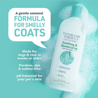 Thumbnail for Veterinary Formula Smart Coat Complex Soothing and Deodorizing Oatmeal Shampoo for Dogs, 17 Fl oz – Baking Soda Eliminates Odors, Aloe Vera & Oatmeal Cleanse and Hydrate Skin – Long-Lasting Fragrance