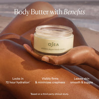 Thumbnail for OSEA Undaria Algae™ Body Butter 6.7 oz - For Dry Skin - Ultra Hydrating Whipped Shea Butter + Ceramides - Vegan Skincare & Clean Bodycare - Thick Body Cream - For Extremely Dry Crepey Skin