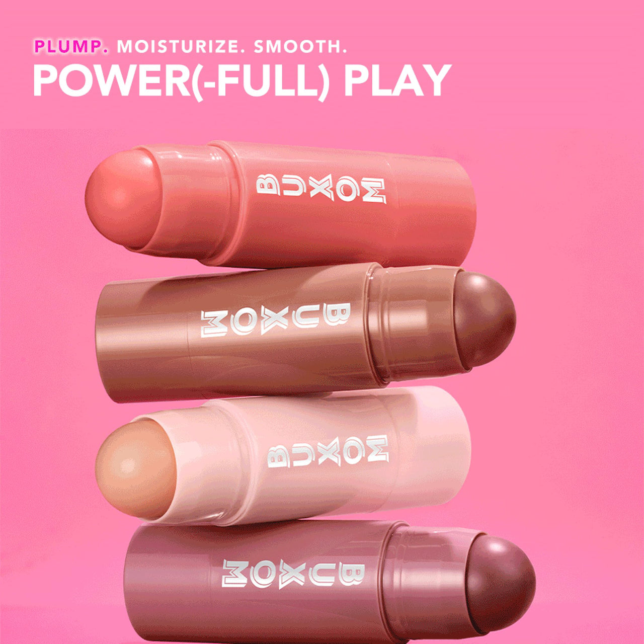 BUXOM Power-Full Plumping Lip Balm, First Crush