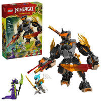Thumbnail for LEGO NINJAGO Cole’s Mission Mech & Dragon Zane Building Toy for Boys, Girls & Kids, Ages 7+ - Poseable Mech W/Cole, Acid Monster, & Zane Minifigures for Pretend Play - Gift Idea for Birthdays - 71854