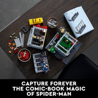 Thumbnail for LEGO Marvel Spider-Man Daily Bugle Building Sets for Adults - Display as Office or Book Shelf Decor - Gifts for Christmas - 25 Minifigures - 76178