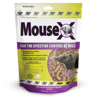 Thumbnail for MouseX 1lb Bag, All-Natural Poison Free, Effective Against All Species of Rats and Mice - EcoClear Products