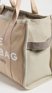 Thumbnail for Marc Jacobs Women's The Colorblock Large Tote Bag, Beige Multi, One Size