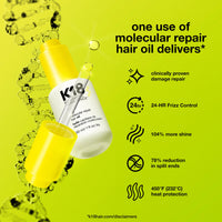 Thumbnail for K18 Repair Bundle - Leave-In Repair Hair Mask, 4-Minute Speed Treatment(15ml), and Weightless Hair Strengthening Oil (30ml)