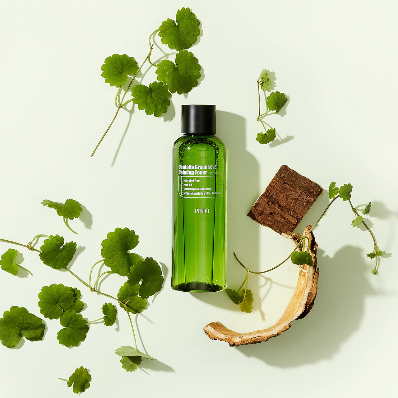 PURITO Centella Toner, 200ml 6.76 fl.oz, Korean Centella, Soothing, Hydration, Alchhole-Free Facial Toner for face, K-Beauty, Korean Skin Care