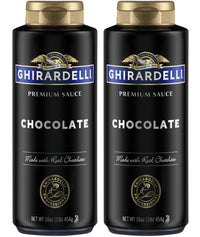 Thumbnail for Ghirardelli Chocolate Sauce, Black Label 16oz Squeeze Bottle (Pack of 2)