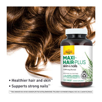 Thumbnail for Country Life, Maxi-Hair Plus Biotin, Supports Healthy Hair, Skin and Nails, Daily Supplement, 120 ct