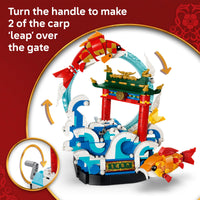 Thumbnail for LEGO Chinese Festivals Prosperity Carp Leaping - Building Toy for Boys & Girls, Ages 9+ - Spring Festival Decor & Craft Kit - 80120