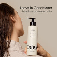 Thumbnail for Odele Vegan Leave-In Conditioner, for Deep Moisture, Detangling, Frizz Control, Weightless Shine, and All Hair Types + Textures, 8 fl oz