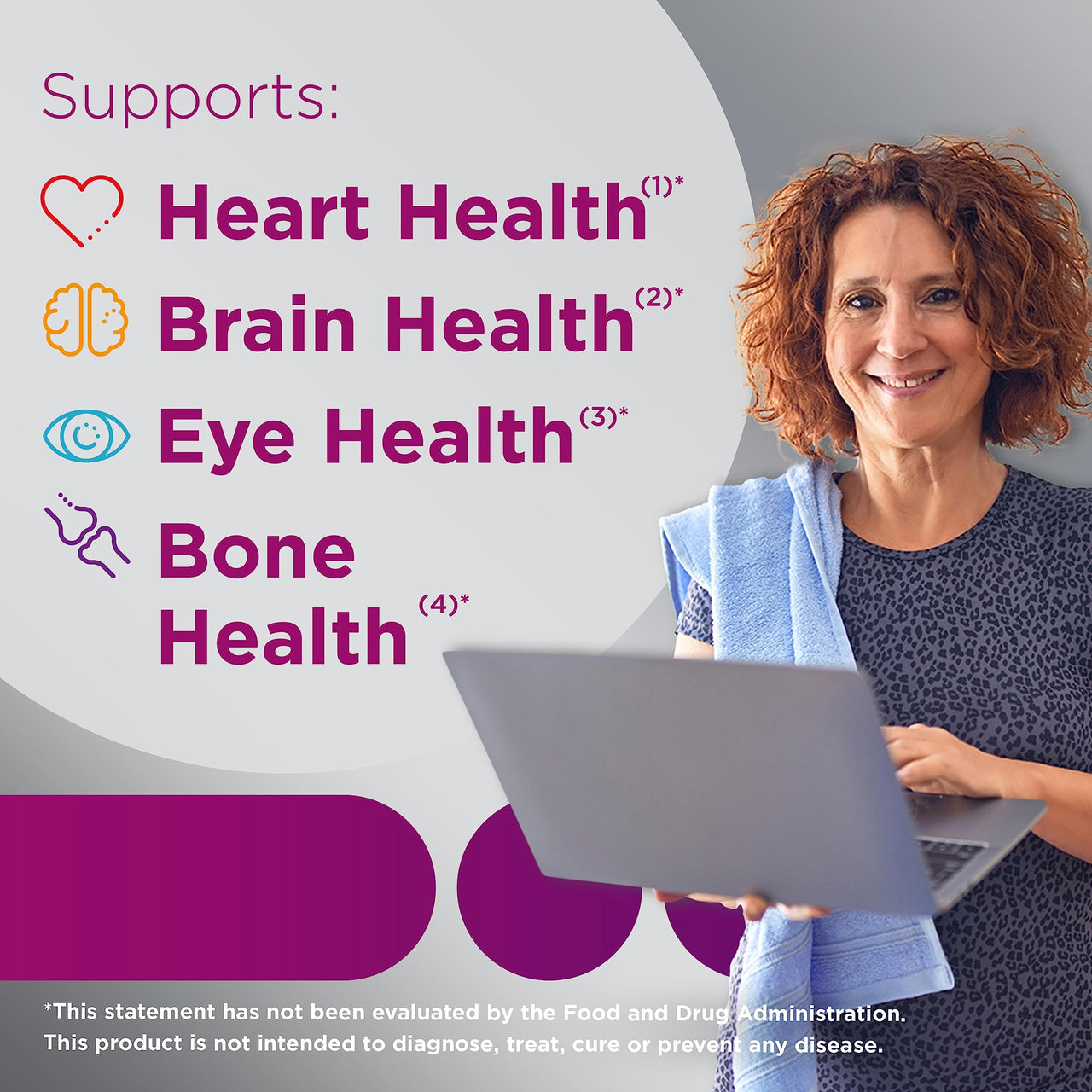 Centrum Silver Women's Multivitamin for Women 50 Plus, Multivitamin/Multimineral Supplement with Vitamin D3, B Vitamins, Calcium and Antioxidants, Gluten Free, Non-GMO Ingredients - 200 Count