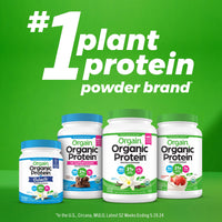 Thumbnail for Orgain Organic Vegan Protein Powder, Vanilla Bean - 21g Plant Protein, 6g Prebiotic Fiber, No Lactose Ingredients, No Added Sugar, Non-GMO, For Shakes & Smoothies, 2.03 lb (Packaging May Vary)
