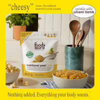 Thumbnail for Foods Alive Nutritional Yeast Flakes – 6oz Pouch | Non-Fortified, Vegan, Gluten-Free, Non-GMO | Dairy-Free Cheese Substitute, Plant-Based Protein & Fiber