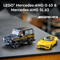 Thumbnail for LEGO Speed Champions Mercedes-AMG G 63 & SL 63 Building Toys - Kids Pretend Play Toy Cars for Boys & Girls, Ages 10+ Years - Gifts for Christmas - 76924