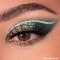 Thumbnail for ColourPop Just My Luck Green Eyeshadow Palette - Green & Neutral Eyeshadow Palette with Matte & Metallic Finishes - High-Pigment Eye Makeup with a Long-Wearing Formula (0.3 oz)