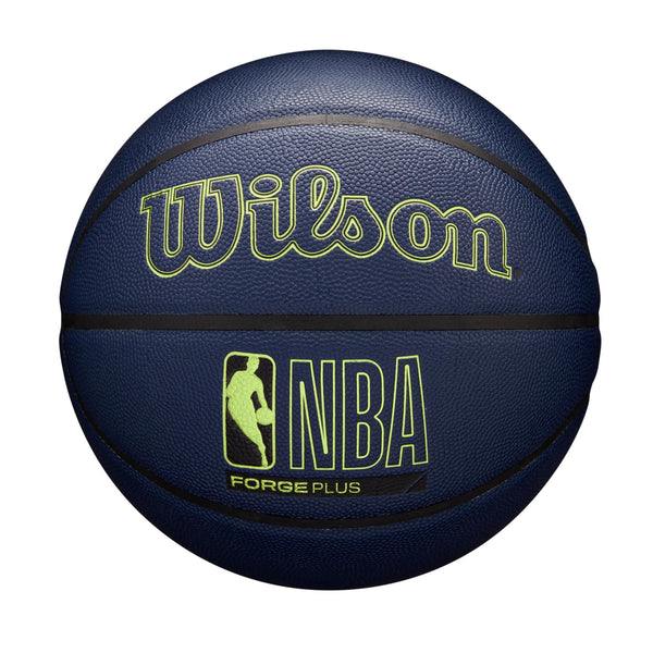 WILSON NBA Forge Plus Indoor/Outdoor Basketball - Navy Blue, Size 7-29.5"