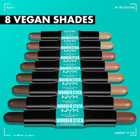Thumbnail for NYX PROFESSIONAL MAKEUP Wonder Stick, Face Shaping & Contouring Stick - Deep
