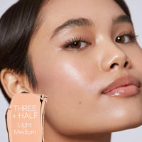 Thumbnail for Saie Slip Tint SPF 35 Tinted Moisturizer - Light Coverage Moisturizer + Broad Spectrum Zinc Oxide Sunscreen with Hydrating Hyaluronic Acid - Shade Three + Half (1.35 oz)