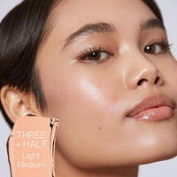 Thumbnail for Saie Slip Tint Tinted Moisturizer with SPF 35 - Light Coverage, Glowy Skin Tint & Mineral Sunscreen for Face with Hydrating Hyaluronic Acid - Summer Makeup Essential - Shade Three + Half (1.35 oz)