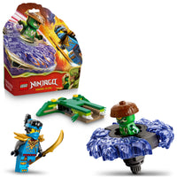 Thumbnail for LEGO NINJAGO NYA vs. Mutation Monster Spinner Building Toy for Boys & Girls - Ninja Toy Figures & Playset for Kids, Ages 6+ - Includes 2 Minifigures for Pretend Play - Gift Idea for Birthdays - 71849