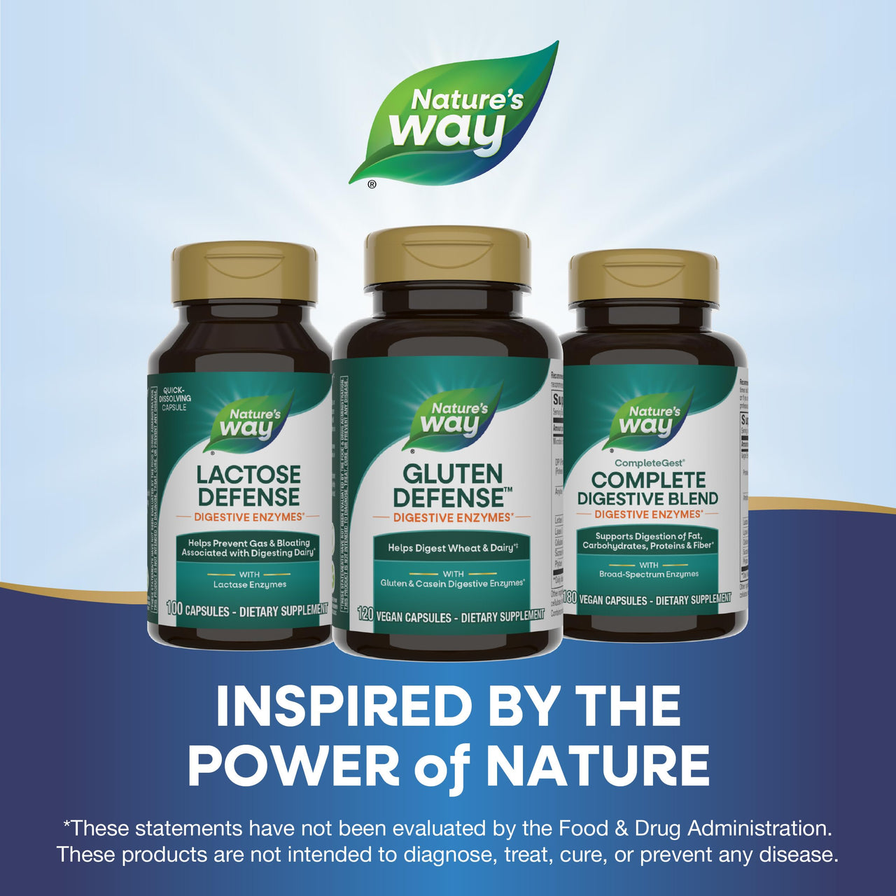 Enzymatic Therapy Gluten Defense, Gluten & Casein Targeted Digestive Enyzmes, 120 VCaps (Packaging May Vary)
