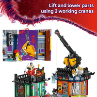 Thumbnail for LEGO NINJAGO City Workshops Building Toy - Ninja Set for Boys & Girls, Ages 14+ - Gift for Teens - Includes 10 Minifigures and a Mech - for Play and Display - 71837