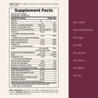 Thumbnail for Nature's Bounty Advanced Hair, Skin & Nails, Argan-Infused Vitamin Supplement with Biotin and Hyaluronic Acid, 150 Rapid Release Softgels, 50 Total Servings