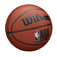 Thumbnail for WILSON NBA Forge Pro Indoor/Outdoor Basketball - Brown, Size 7-29.5