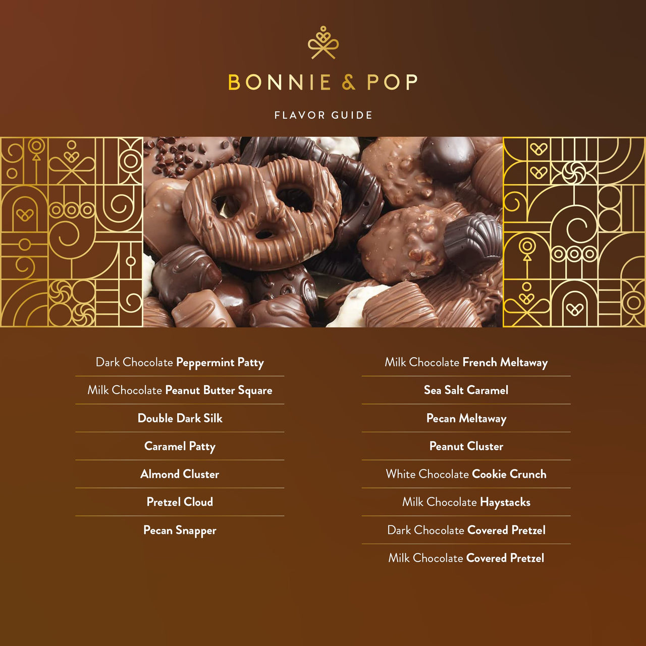 Chocolate Gift Basket, Gourmet Snack Food Box in Keepsake Tin, 2 lbs of Chocolate, Birthday, Sympathy, Family Parties & Get Well, Bonnie and Pop