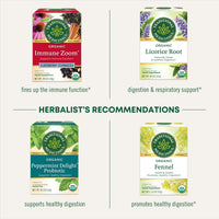 Thumbnail for Traditional Medicinals Tea, Organic Throat Coat Lemon Echinacea, Supports Throat Health & Immune Fuction, 16 Tea Bags