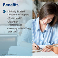 Thumbnail for Jarrow Formulas Citicoline CDP 250 MG, CDP Choline Supplements, Support Brain Health, Performance and Memory, 120 Capsules, Up to a 120 Day Supply