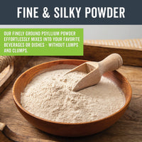 Thumbnail for Viva Naturals Organic Psyllium Husk Powder, 24 oz – Finely Ground, Unflavored, Vegan, Keto, Paleo, Non-GMO Plant-Based Superfood, Good Source of Fiber for Gluten-Free Baking, Juices & Smoothies