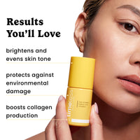 Thumbnail for Timeless Skin Care Vitamin C Serum with Vitamin E & Ferulic Acid - Brightening Serum - for Oily & Dry Skin - Fragrance-Free - 4 oz