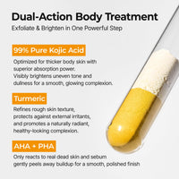 Thumbnail for Dr.Melaxin Body Keratin Care Kojic Acid Turmeric Spray Gently Exfoliating Peeling Solution Korean Skincare All Skin Types 200ml