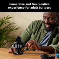 Thumbnail for LEGO Star Wars Darth Vader Bust - Collectible Building Set for Adults, Ages 18+ - Star Wars Gift for Men & Women - with Darth Vader Minifigure - Bedroom or Shelf Decor - 75439