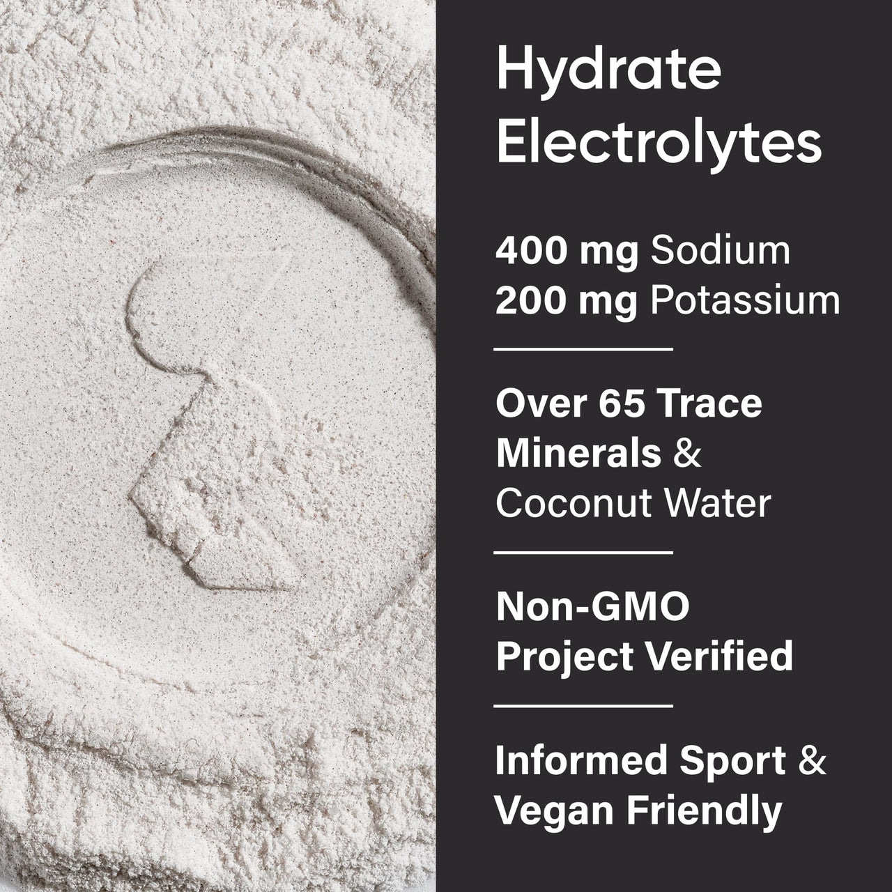 Sports Research Hydrate Electrolytes Powder - Sugar-Free & Naturally Flavored with Vitamins, Minerals, and Coconut Water - Supports Hydration - Passion Fruit & Lemon Lime