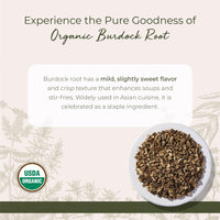 Thumbnail for Organic Burdock Root C/S 1lb