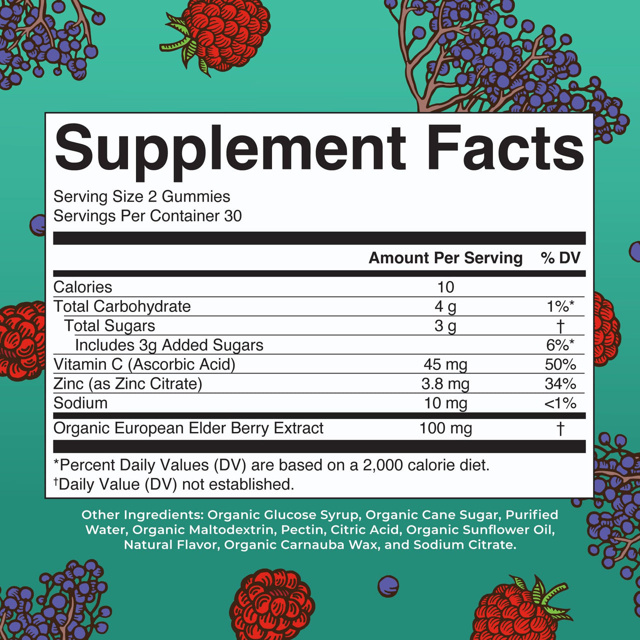 MaryRuth Organics Kids Immune Support Gummies | USDA Organic | Vitamin C, Zinc, and Elderberry Gummies for Kids| Immune Support for Ages 4+ | Vegan | Non-GMO | Gluten Free | 60 Count