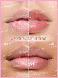 Thumbnail for SHEGLAM Booster Shine Plumping Lip Gloss-Own Your Shine
