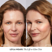 Thumbnail for LAURA GELLER NEW YORK Geller's Greatest Lift-n-Glow Baked Trio Palette - Highlighter, Blush, Bronzer - All Skin Tones