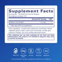 Thumbnail for Pure Encapsulations Melatonin Liquid | Hypoallergenic Supplement Supports The Body's Natural Sleep Cycle* | 1 fl. oz.