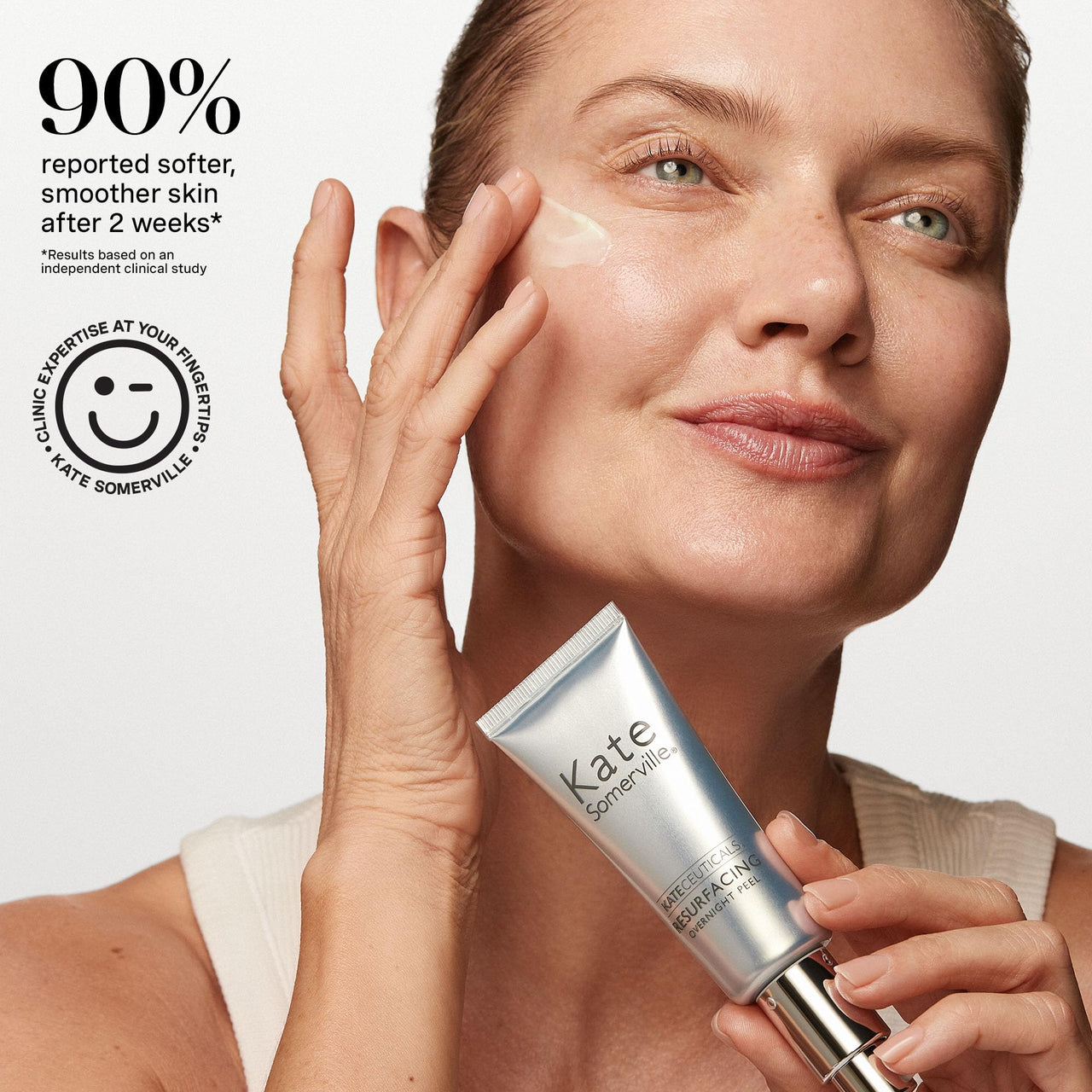 Kate Somerville KateCeuticals® Resurfacing Overnight Peel – Clinic-Grade Face Peel, Powerful Anti-Aging Treatment, 1 Fl Oz