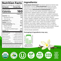 Thumbnail for Orgain Organic Vegan Protein + 50 Superfoods Powder, Vanilla Bean - 21g Plant Based Protein, 8g Prebiotic Fiber, No Lactose Ingredients, Gluten Free, No Added Sugar, Non-GMO, 2.02 lb