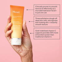 Thumbnail for Murad Vita-C Triple Exfoliating Facial – Gold-Stabilized Vitamin C and Physical, Chemical, & Enzymatic Exfoliant Scrub for Smoother, Brighter, Radiant Skin – 2.7 Fl Oz