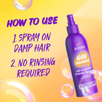 Thumbnail for Aussie Hair Insurance Leave-In Conditioner Spray, Frizz Control, Softening with Jojoba & Sea Kelp, Moisturizing Treatment for All Hair Types, Juicy Citrus, 8 Fl Oz Each, Triple Pack