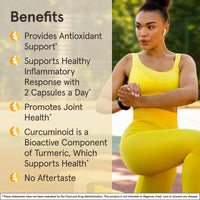 Thumbnail for Jarrow Formulas Curcumin 95 Supplement - Turmeric Extract Supplement, 500 mg for Antioxidant & Joint Support, 120 Capsules