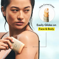 Thumbnail for Abib Airy Sunstick Protection Bar Broad Spectrum SPF50+ 0.81 oz / 23 g (Semi-matte) | Korean Suncreen Stick Suncare Sunblock, No Whitecast, Protector Solar Barra, Water resistant