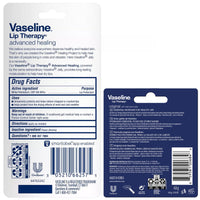 Thumbnail for Vaseline Lip Therapy Advanced Healing Lip Balm Tube 12-Pack – White Petroleum Lip Protectant, 0.25 Oz Ea